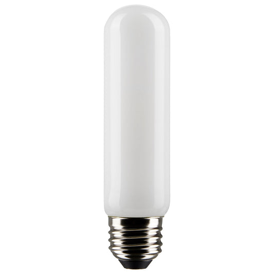 Tubular 5 Watt E26 T10 120.00V LED 3000k Light Bulb by Satco