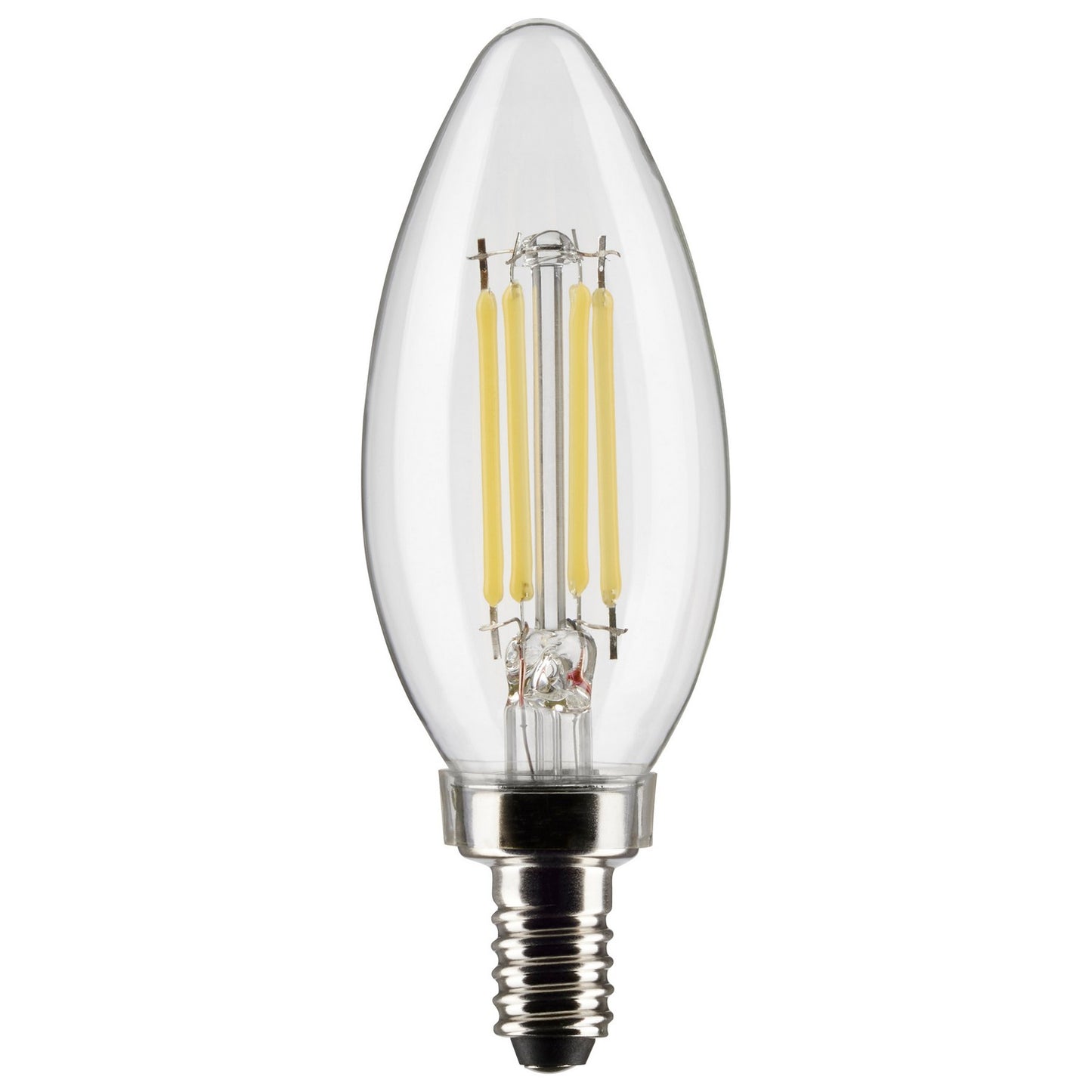 Torpedo 5 Watt E12 B11 120.00V LED 2700k Light Bulb by Satco