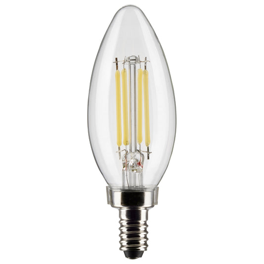 Torpedo 5 Watt E12 B11 120.00V LED 2700k Light Bulb by Satco