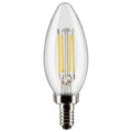Torpedo 5 Watt E12 B11 120V Outdoor (Wet)LED 3000k Light Bulb by Satco