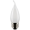 Satco Flame Tip Light Bulb