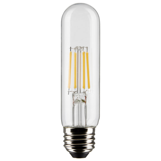 Tubular 5 Watt E26 T10 120V Outdoor (Wet)LED 5000k Light Bulb by Satco