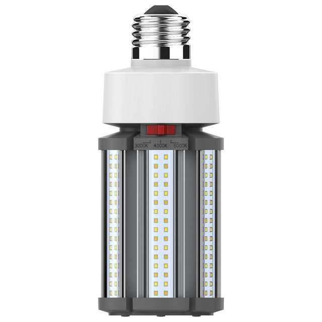 Tubular 36 Watt E26 Corncob 277V Outdoor (Damp)LED 3000k Light Bulb by Satco