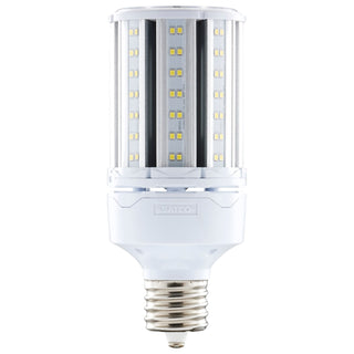 Tubular 45 Watt EX39 Corncob 120V Outdoor (Damp)LED 4000k Light Bulb by Satco