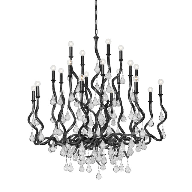 Aveline Outdoor (Damp) Chandelier by Corbett Lighting
