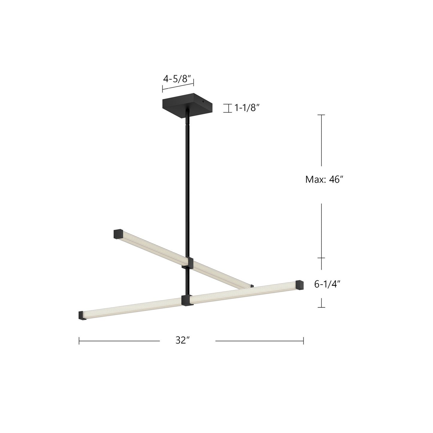 Kuzco Lighting-CH23532-BK|ALT|1