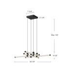 Kuzco Lighting-CH23534-BK|ALT|1