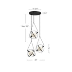 Kuzco Lighting-CH76728-BK|ALT|1