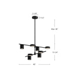 Kuzco Lighting-CH96840-BK|ALT|1