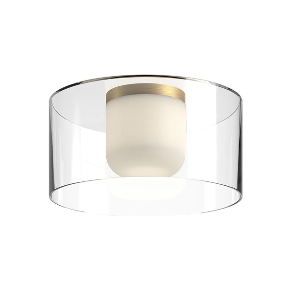 Birch Outdoor (Damp) Flush Mount Ceiling Light by Kuzco Lighting