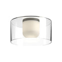 Birch Outdoor (Damp) Flush Mount Ceiling Light by Kuzco Lighting
