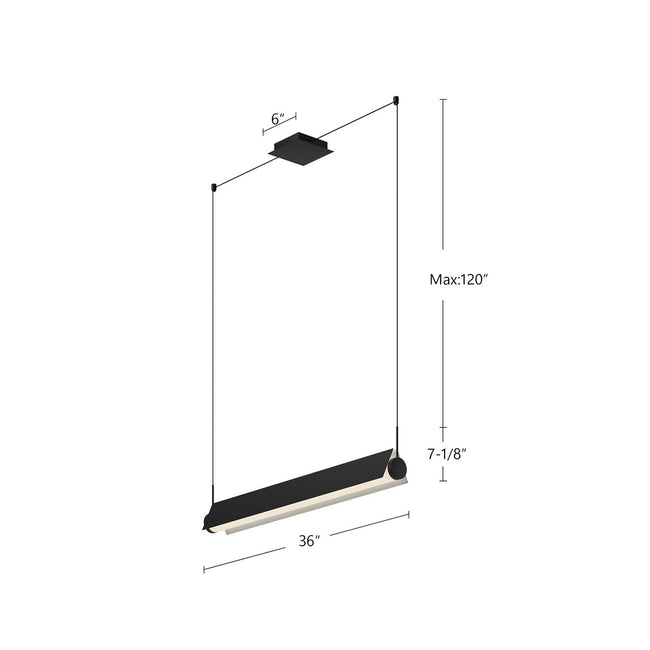 Kuzco Lighting-LP73536-BK/WH|ALT|1