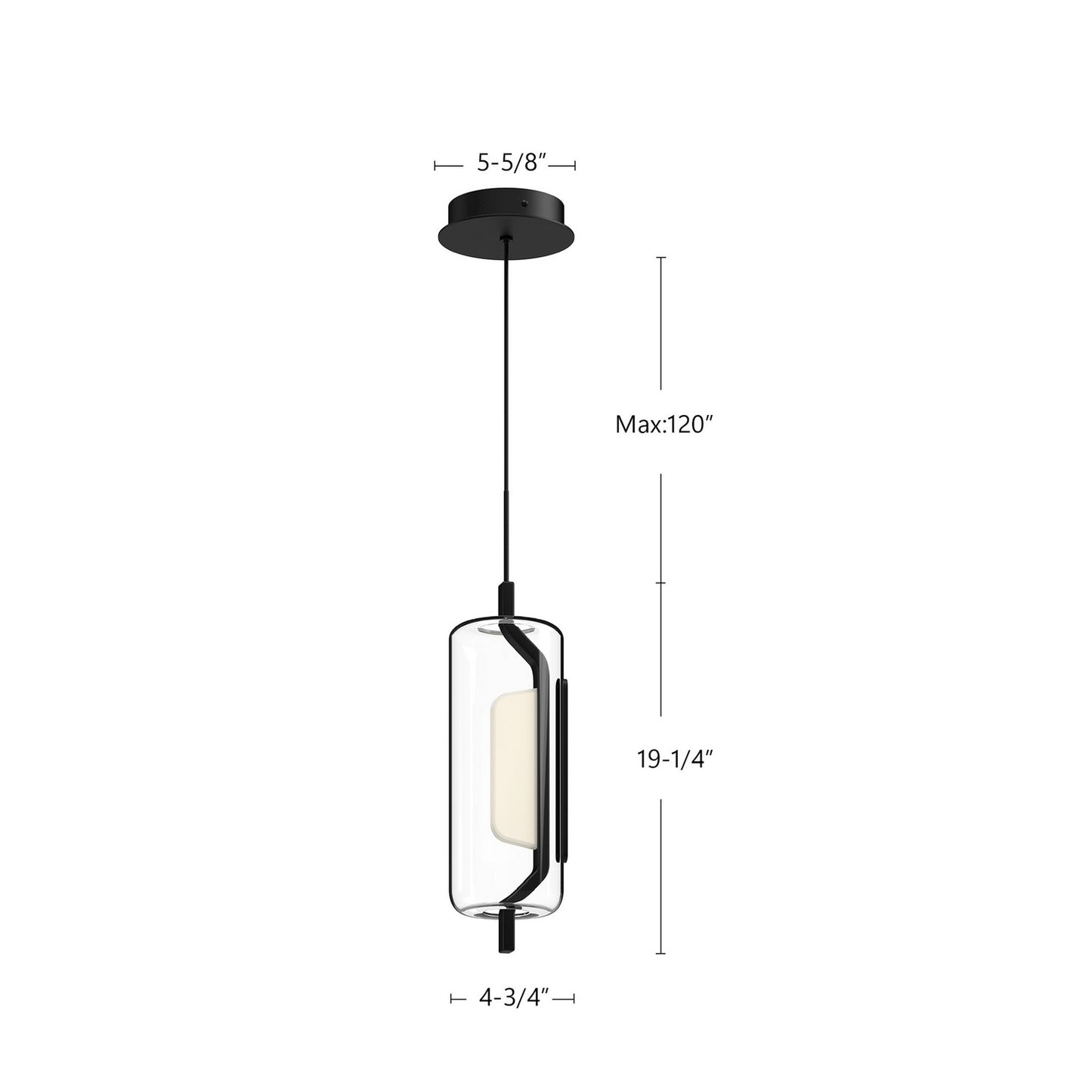 Kuzco Lighting-PD28515-BK|ALT|1