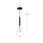 Kuzco Lighting-PD30505-BK/CL|ALT|1