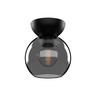 Buy black-smoked Arcadia Semi Flush Mount Light by Kuzco Lighting