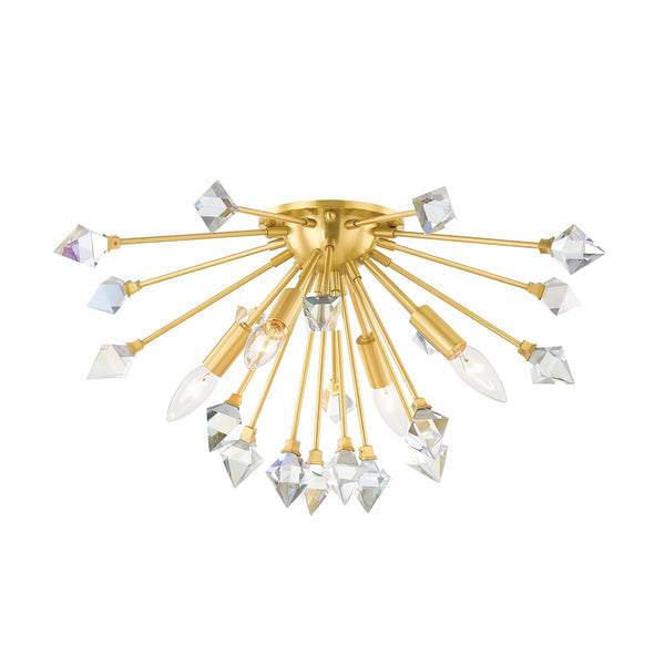 Genesis Outdoor (Damp) Flush Mount Ceiling Light by Mitzi