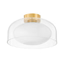 Giovanna Outdoor (Damp) Flush Mount Light by Mitzi