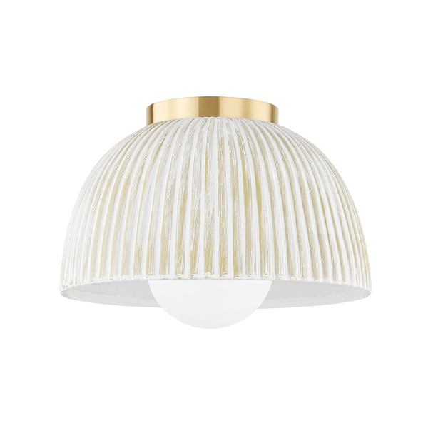 Eloise Outdoor (Damp) Flush Mount Ceiling Light by Mitzi