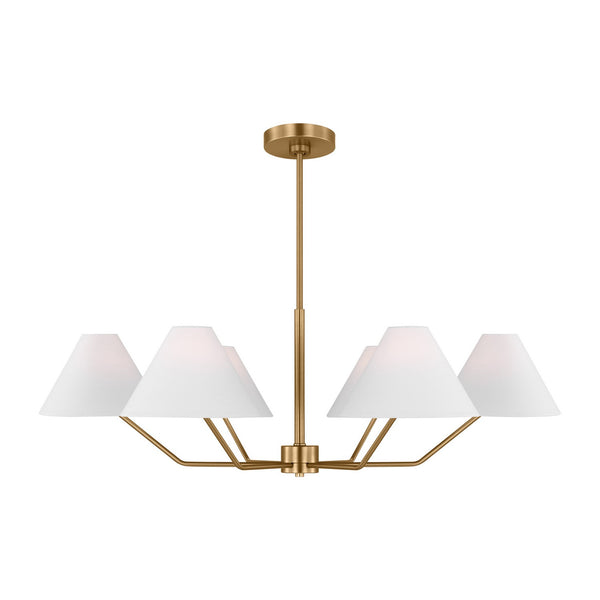 Burke Outdoor (Damp) Chandelier by Visual Comfort Studio