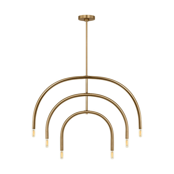 Hadden Outdoor (Damp) Chandelier by Visual Comfort Studio