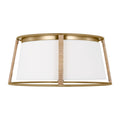 Cortes Outdoor (Damp) Flush Mount Ceiling Light by Visual Comfort Studio