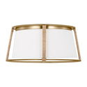 Cortes Outdoor (Damp) Flush Mount Ceiling Light by Visual Comfort Studio