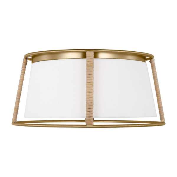 Cortes Outdoor (Damp) Flush Mount Ceiling Light by Visual Comfort Studio