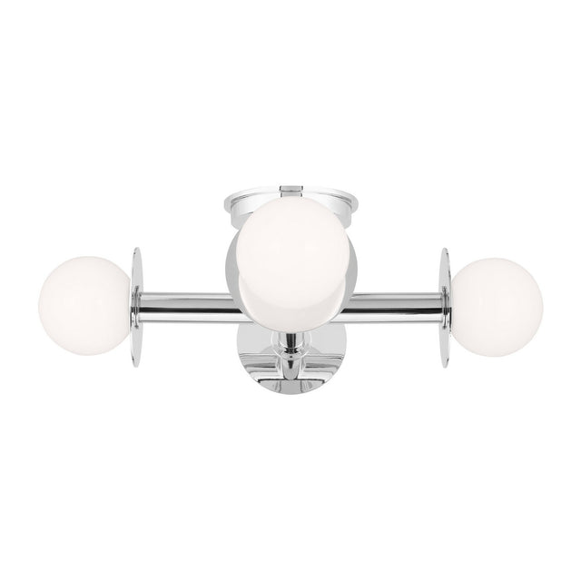 Nodes Outdoor (Damp) Semi-Flush Mount Ceiling Light by Visual Comfort Studio