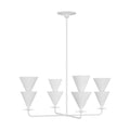 Cornet Outdoor (Damp) Chandelier by Visual Comfort Studio