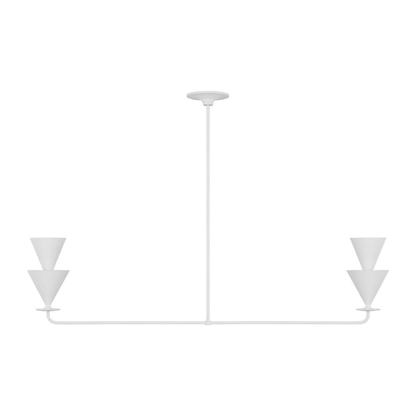 Cornet Outdoor (Damp) Chandelier by Visual Comfort Studio