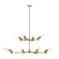 Mezzo Outdoor (Damp) Chandelier by Visual Comfort Studio