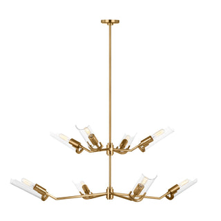 Mezzo Outdoor (Damp) Chandelier by Visual Comfort Studio