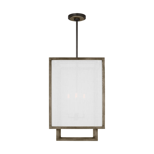 Brockway Outdoor (Damp) Chandelier by Visual Comfort Studio