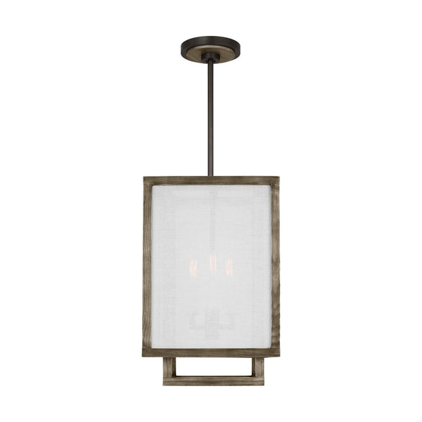 Brockway Outdoor (Damp) Chandelier by Visual Comfort Studio