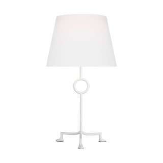 Buy matte-white Montour Table Lamp by Visual Comfort Studio