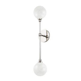 Buy polished-nickel Andrews Outdoor (Damp) Sconce by Hudson Valley