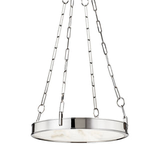 Buy polished-nickel Kirby Outdoor (Damp) Chandelier by Hudson Valley