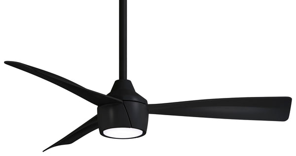 Skinnie Outdoor (Wet) Ceiling Fan with Light by Minka Aire