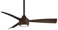 Skinnie Outdoor (Wet) Ceiling Fan with Light by Minka Aire