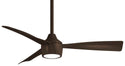 Skinnie Outdoor (Wet) Ceiling Fan with Light by Minka Aire