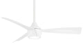 Skinnie Outdoor (Wet) Ceiling Fan with Light by Minka Aire