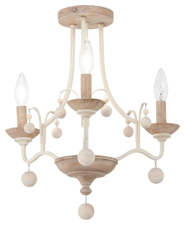 Colonial Charm Semi-Flush Mount Ceiling Light by Minka-Lavery