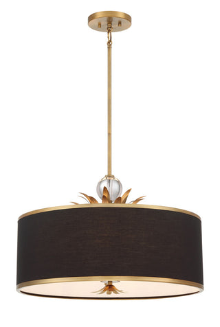 Buy brushed-brass Caprio Outdoor (Damp) Pendant by Minka-Lavery