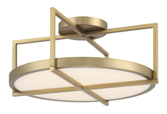 Boada Outdoor (Damp) Semi-Flush Mount Ceiling Light by Minka-Lavery
