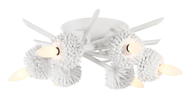 North Fork by Robin Baron Outdoor (Damp) Flush Mount Ceiling Light by Minka-Lavery