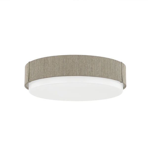 Zane Outdoor (Damp) Flush Mount Ceiling Light by Troy Lighting