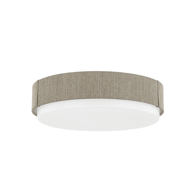 Zane Outdoor (Damp) Flush Mount Ceiling Light by Troy Lighting
