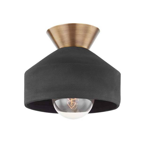 Covina Outdoor (Damp) Flush Mount Ceiling Light by Troy Lighting