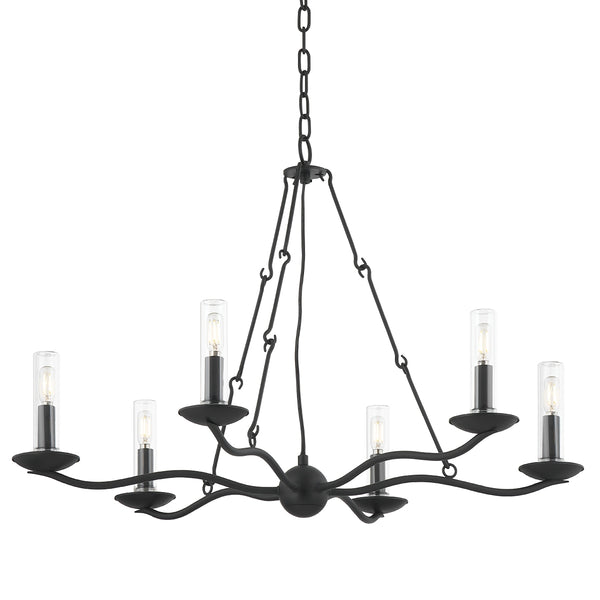 Sawyer Outdoor (Wet) Chandelier by Troy Lighting