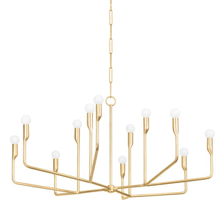 Buy vintage-gold-leaf Norman Outdoor (Damp) Chandelier by Troy Lighting